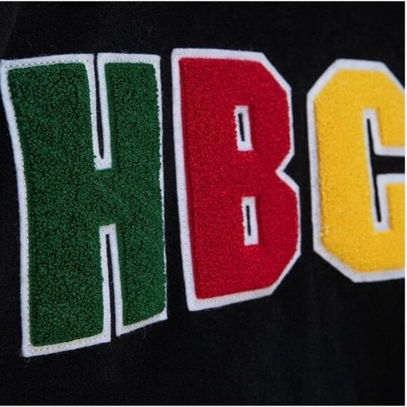 NEW Mitchell & Ness Men's HBCU Varsity Jacket Size Large MSRP: $400.00 - Picture 5 of 5